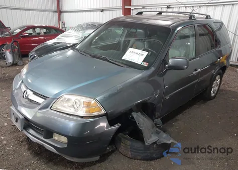 2004 Acura Mdx z USA, uszkodzony, nr VIN 2HNYD18914H507825